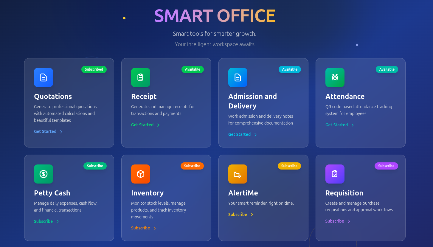 Delivered solution preview